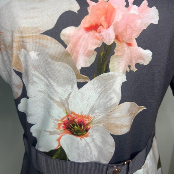Ted Baker NWT Bisslee Chatsworth Floral Bloom Bodycon Dress Size 2 - Picture 5 of 11